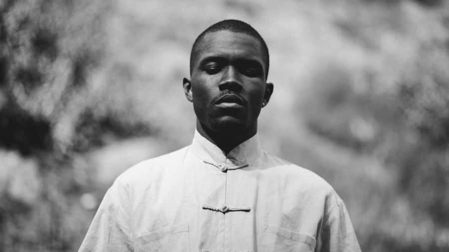 Frank Ocean Loves His Laptop Wallpaper