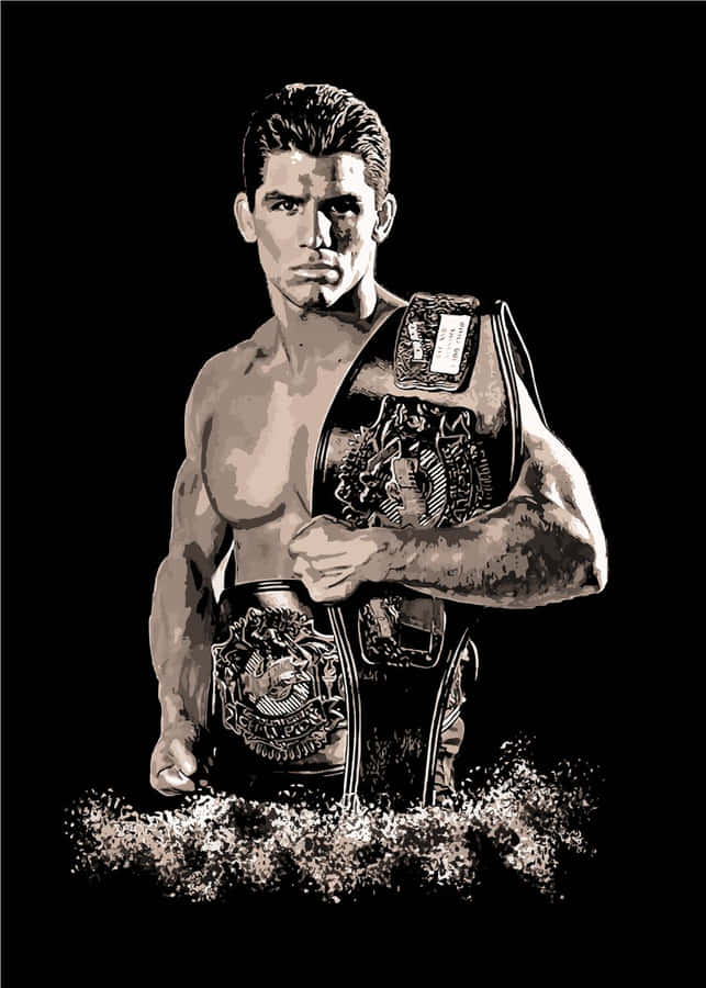Frank Shamrock Ufc Double Champion Wallpaper
