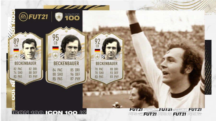 Franz Beckenbauer Bayern Team Captain Wallpaper