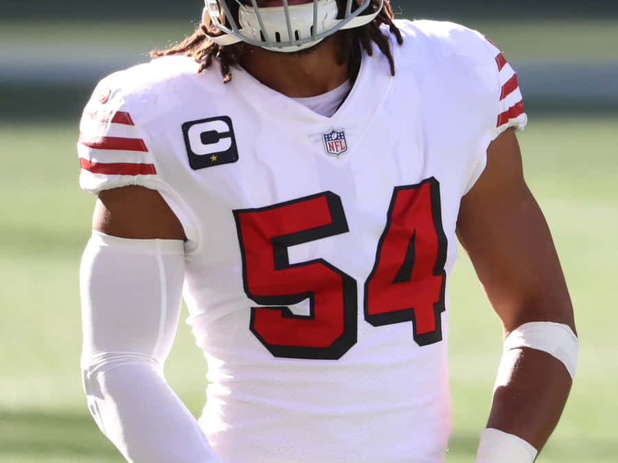 Fred Warner Football 54 Jersey Wallpaper