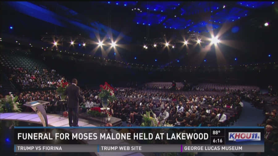 Funeral For Moses Malone Wallpaper
