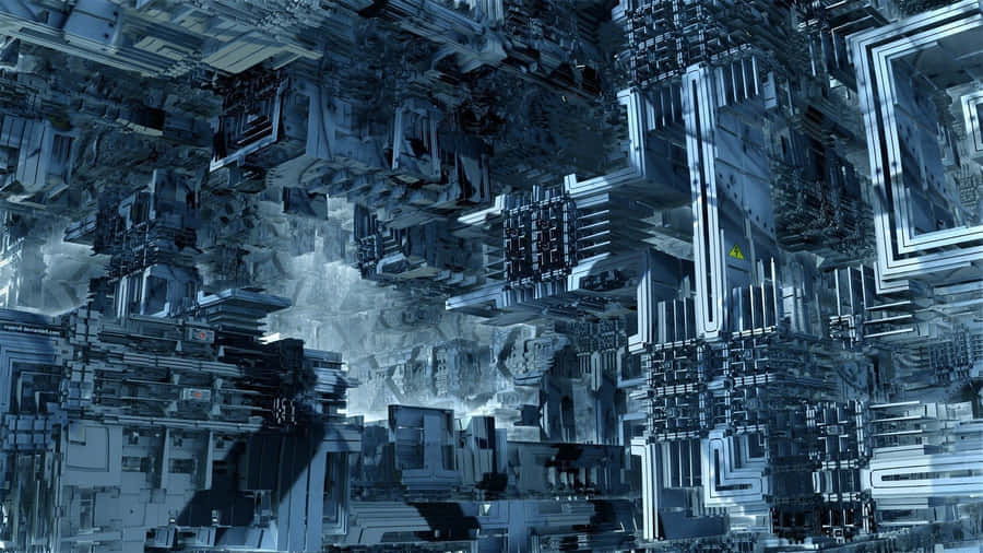 Future City Building Design Desktop Wallpaper
