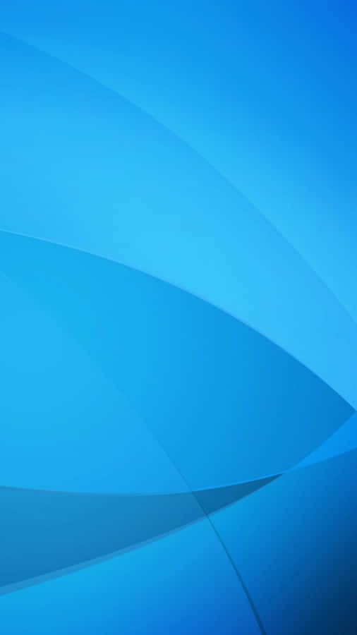 Galaxy S5 Blue Abstract Simple Wallpaper