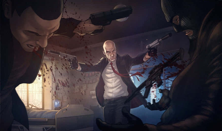 Game Art Agent 47 Wallpaper