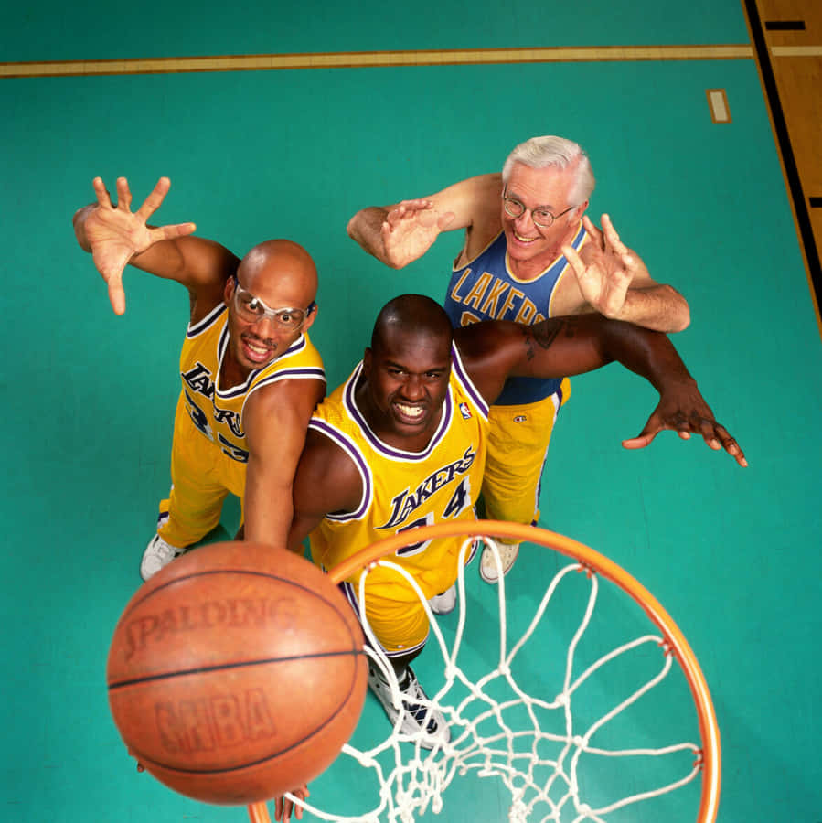 George Mikan Former Centers Aerial Portrait Wallpaper