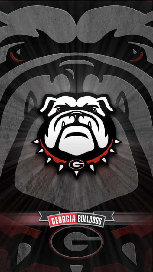Georgia Bulldogs Phone Outer Glow Wallpaper