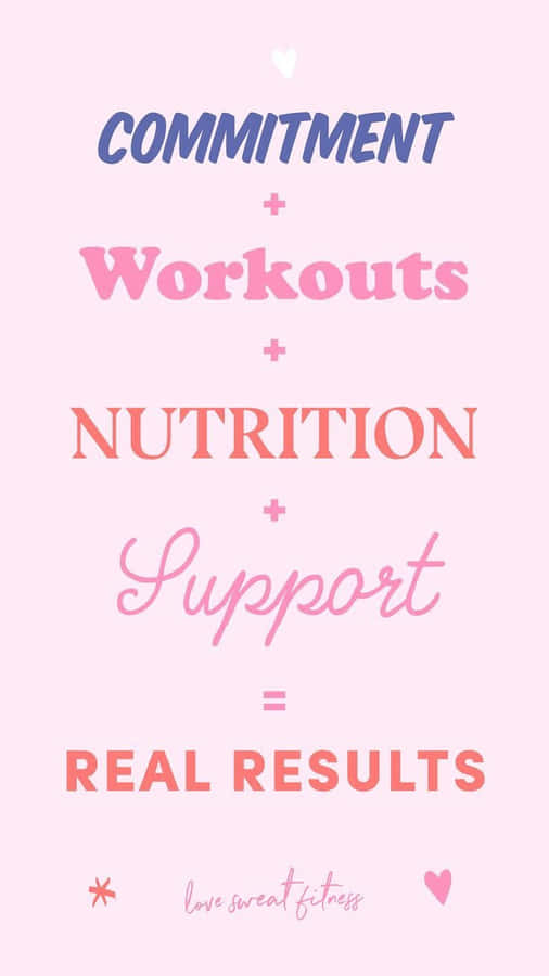 Get Fit With Cute Workout! Wallpaper