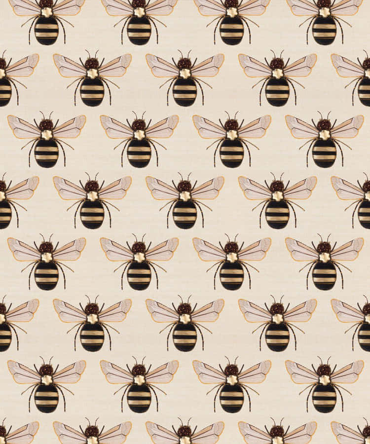 Get Inspired With A Vintage Bee Wallpaper