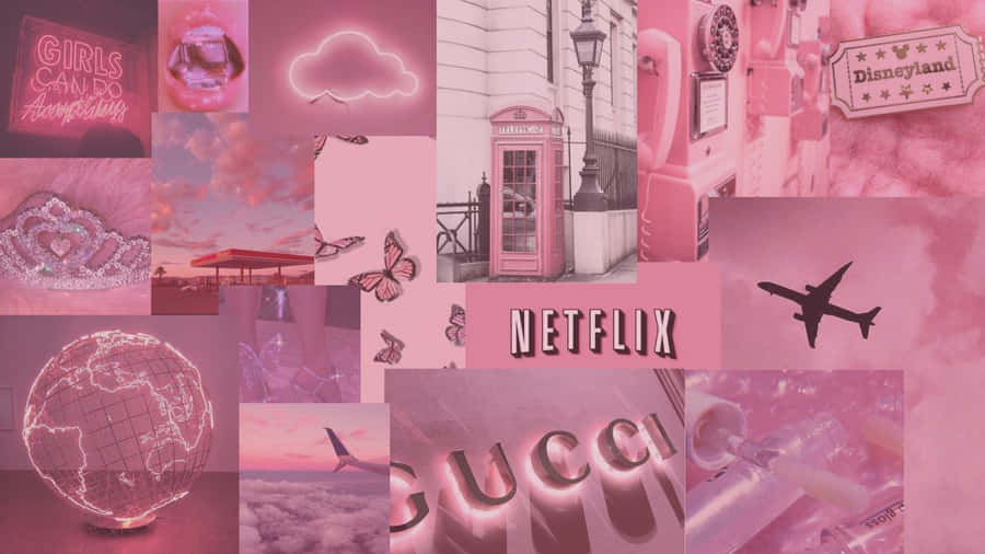 Get Productive With Girly Laptop And Its Sleek Design Wallpaper