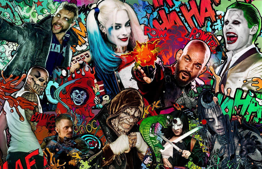 Get Ready For An All-new Team Of Antiheroes With The Suicide Squad! Wallpaper