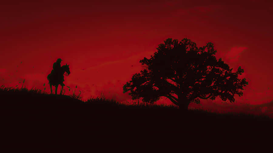 Get Ready For An Epic Adventure In Red Dead Redemption 4k Wallpaper