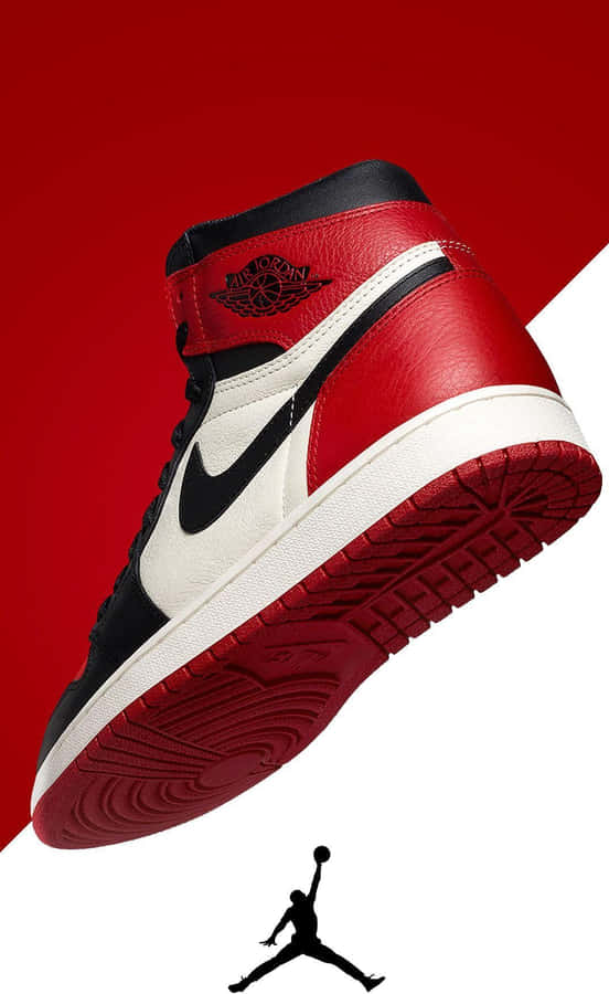 Get Ready For Flight With Nike Air Jordans Wallpaper