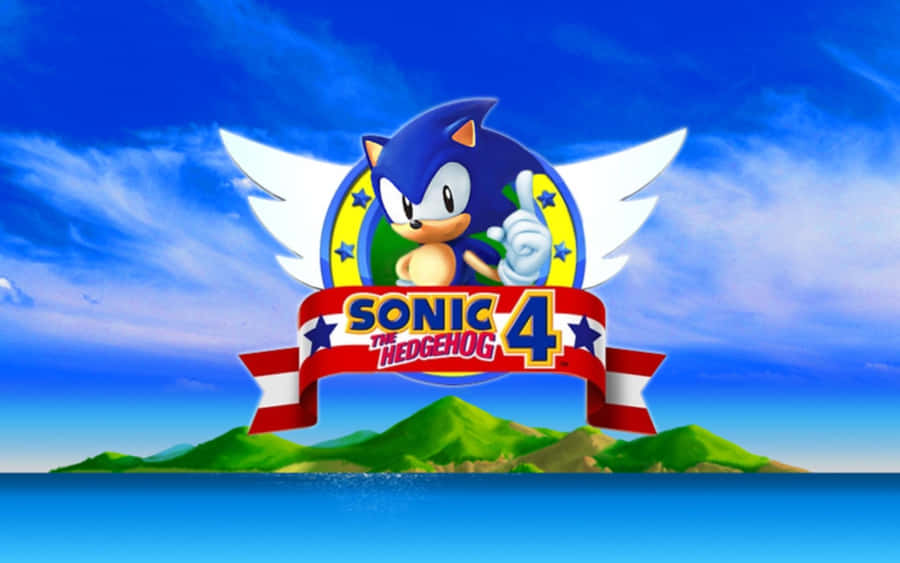 Get Ready To Dash Through Beautiful 4k Scenery With Sonic The Hedgehog! Wallpaper
