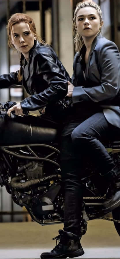 Get The Ultimate Device For The Ultimate Superhero With A Black Widow Iphone Wallpaper