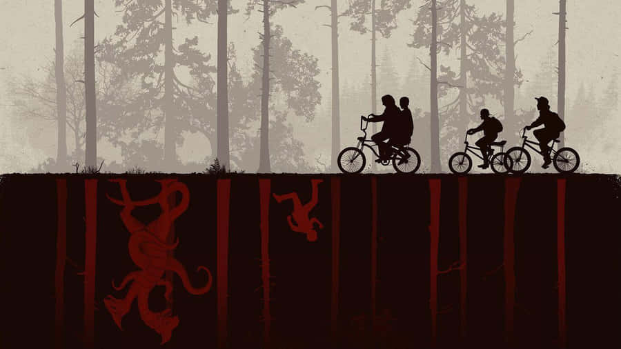 Get Transported To The Upside Down With This Stranger Things Bike! Wallpaper