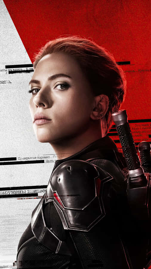 Get Your Hands On The Latest From Black Widow With This Sleek Iphone Wallpaper