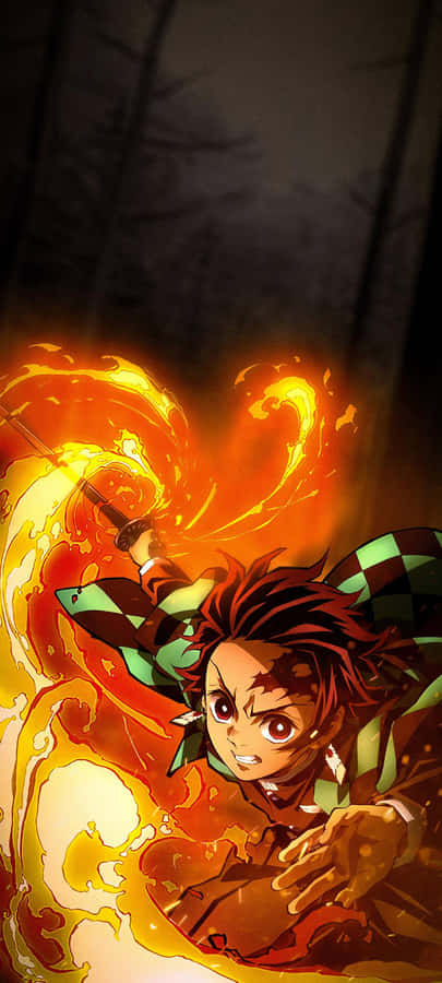 Get Your Hands On The Newest Iphone 11 Featuring Demon Slayer For Only X Wallpaper