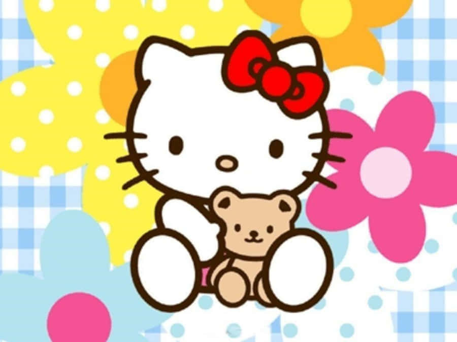 Get Yourself A Stylish Laptop With The Help Of Hello Kitty Wallpaper