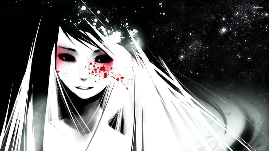 Girl Blood Tears Edgy Pfp Wallpaper