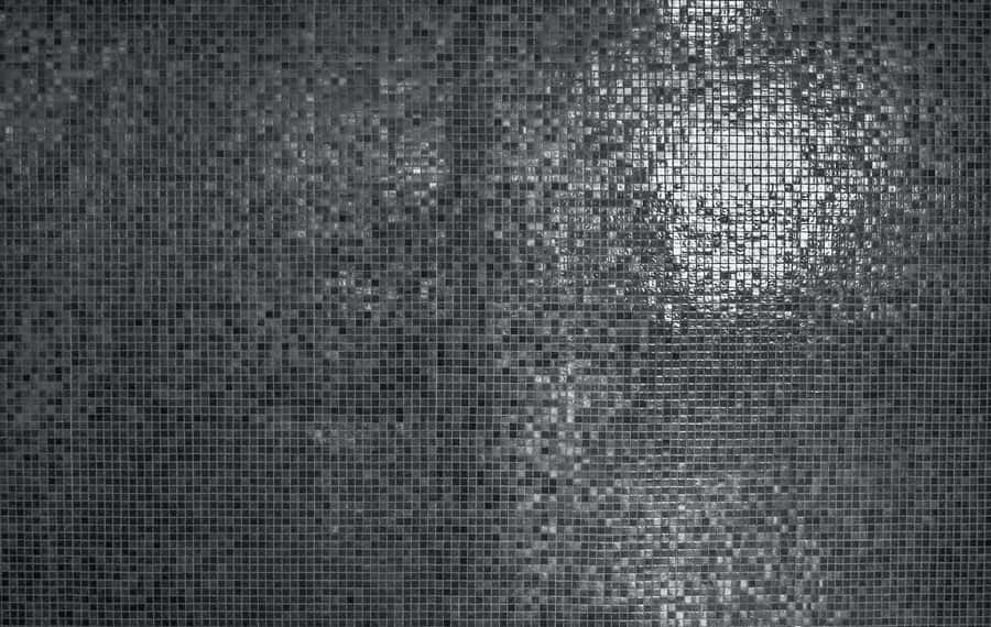 Glimmering Tiles In Grey Desktop Wallpaper