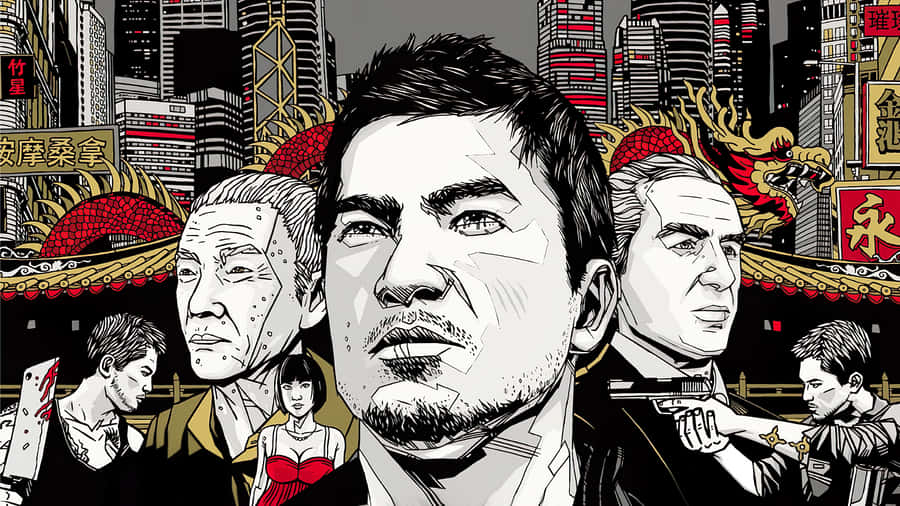 Go Undercover With Wei Shen And Experience The Thrilling Crime World Of Hong Kong And Shanghai In Sleeping Dogs 2 Wallpaper