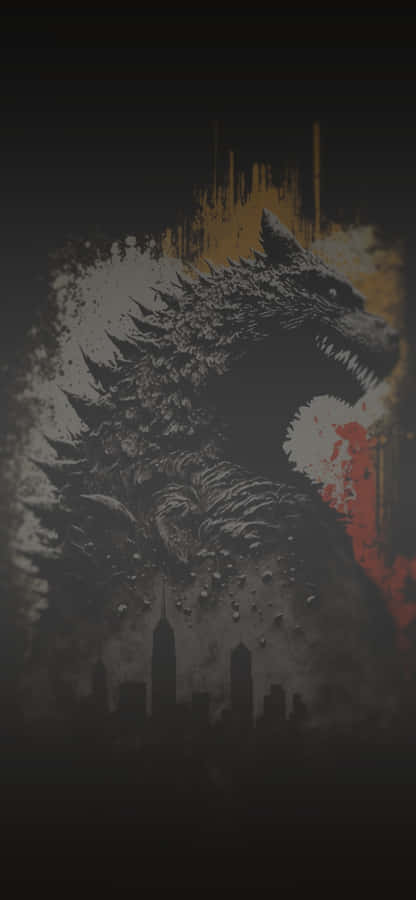 Godzilla Rampagei Phone Wallpaper Wallpaper