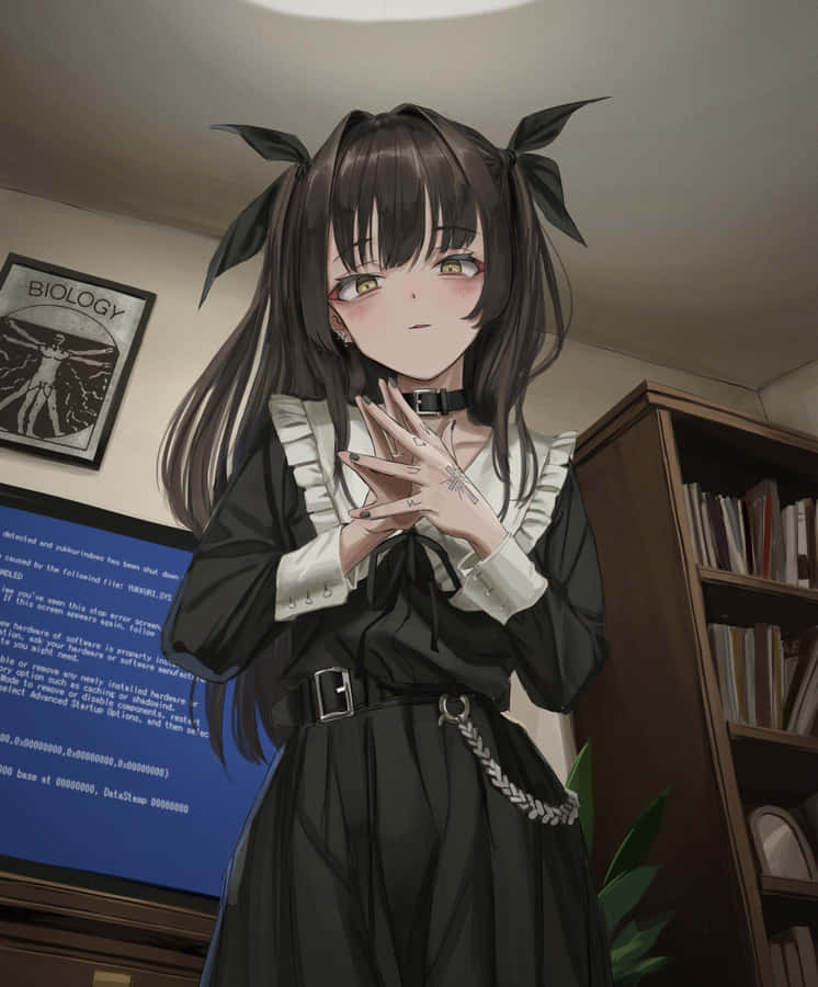 Gothic Anime Laptop Screen Wallpaper