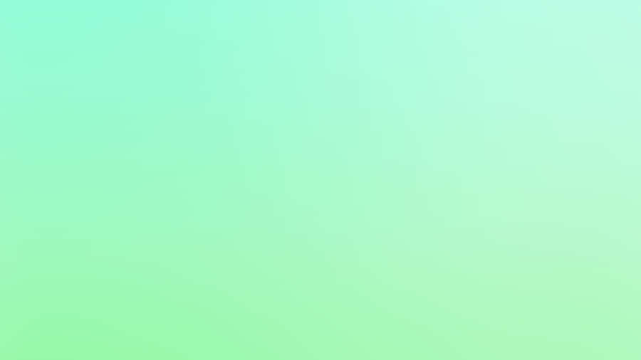 Green Aesthetic Desktop Gradient Wallpaper
