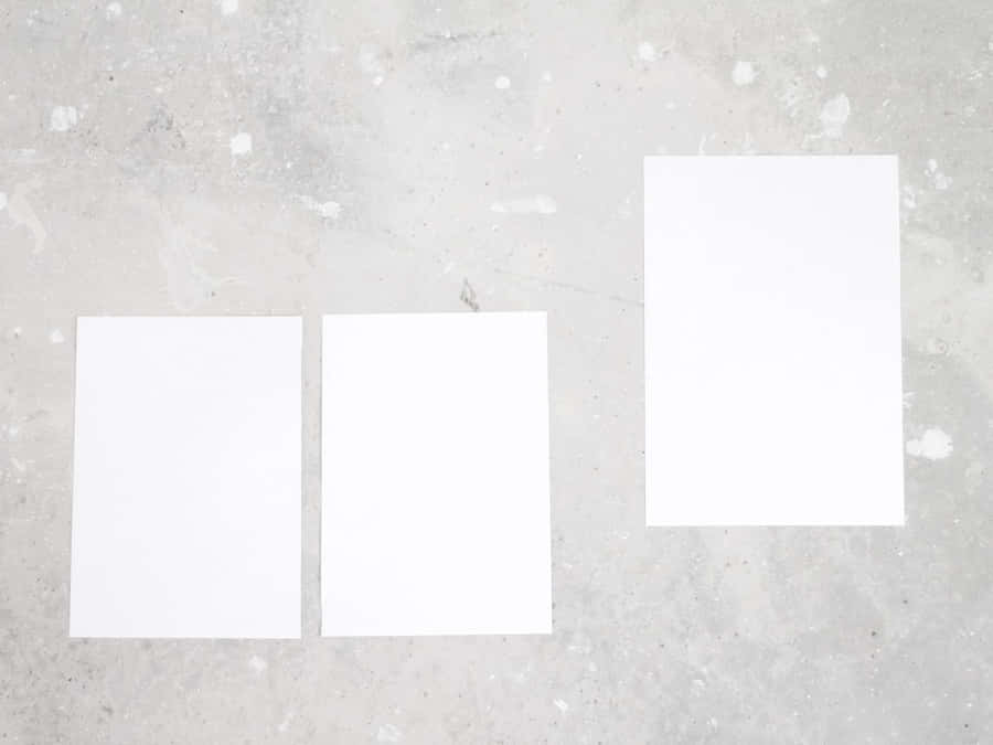 Grey Aesthetic Desktop Blank Rectangles Wallpaper