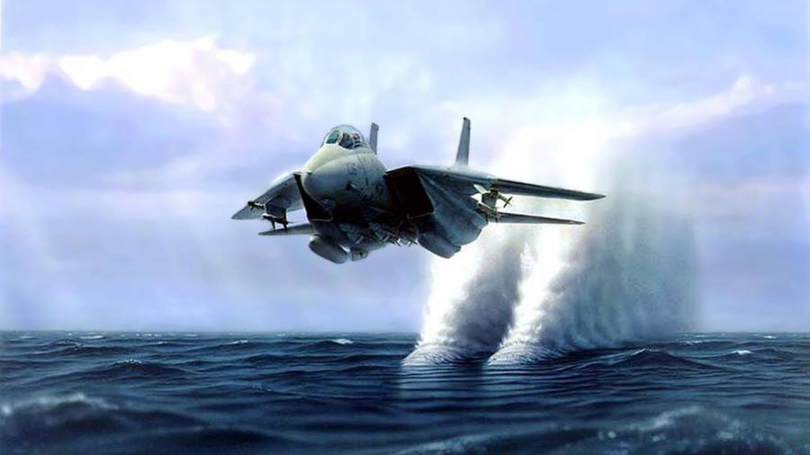 Grumman F-14 Tomcat Fighter Jet Wallpaper