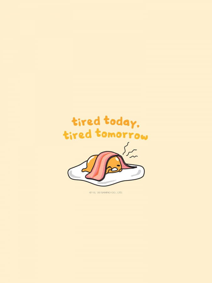 Gudetama Phone 900 X 1200 Wallpaper