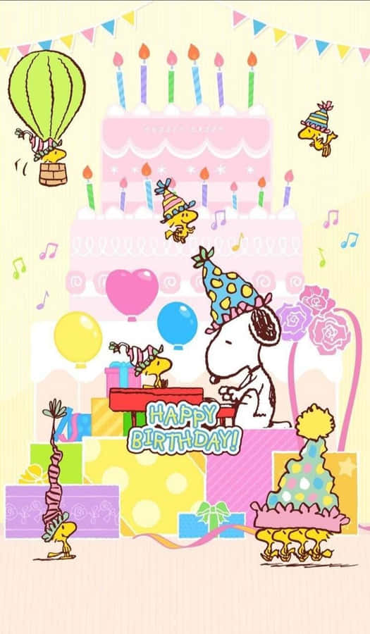 Happy Birthday Charlie Brown! Wallpaper