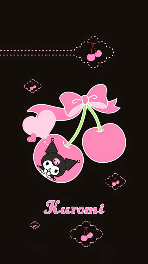 Have Fun With Kuromi On The Iphone! Wallpaper