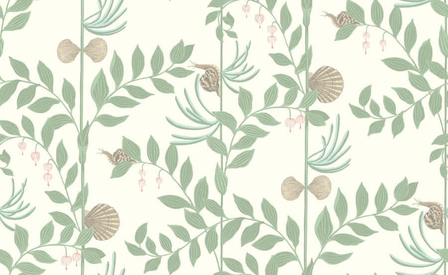 Have The Latest Look And Upgrade Your Laptop To The Sage Green Colour Scheme Wallpaper