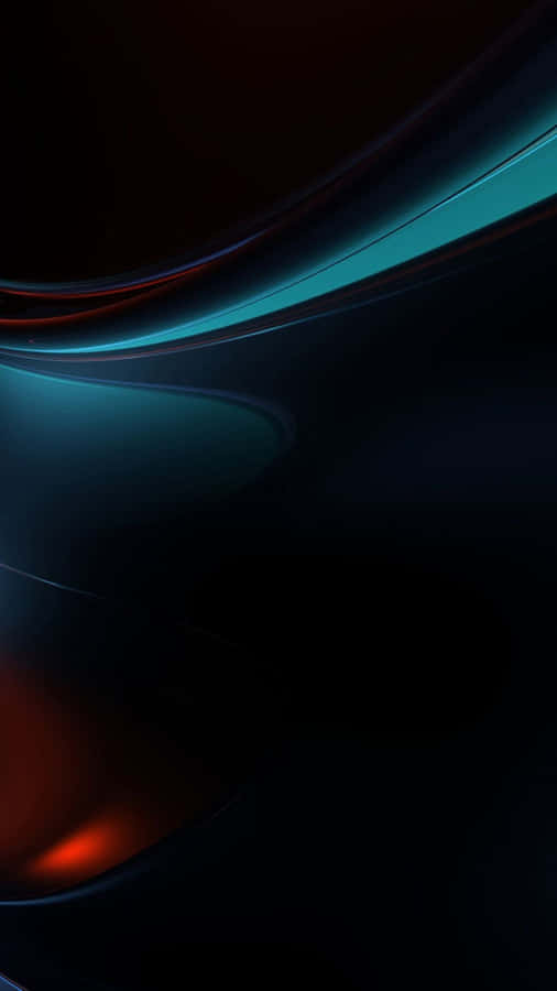 Hd Abstract Neon Blue Phone Wallpaper