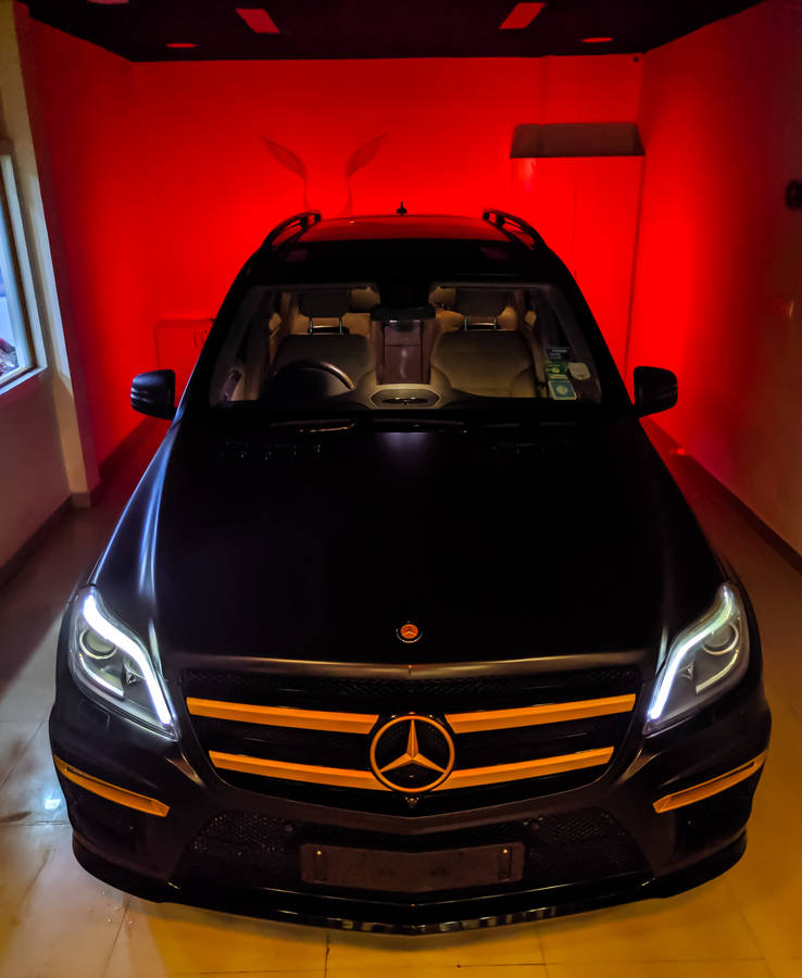 Hd Mercedes In Black Paint Wallpaper