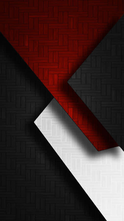Hd Red Black Abstract Phone Wallpaper