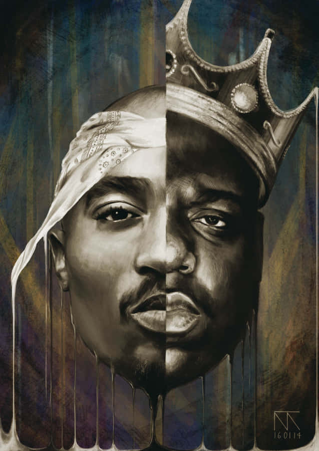 Hip Hop Legends, 2pac And The Notorious B.i.g. Wallpaper