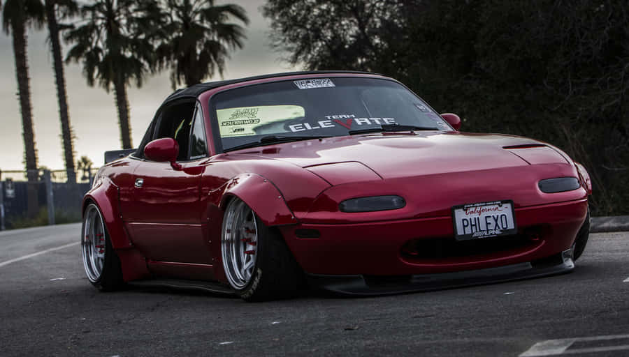 Hit The Open Road With The Mazda Mx-5 Miata Wallpaper