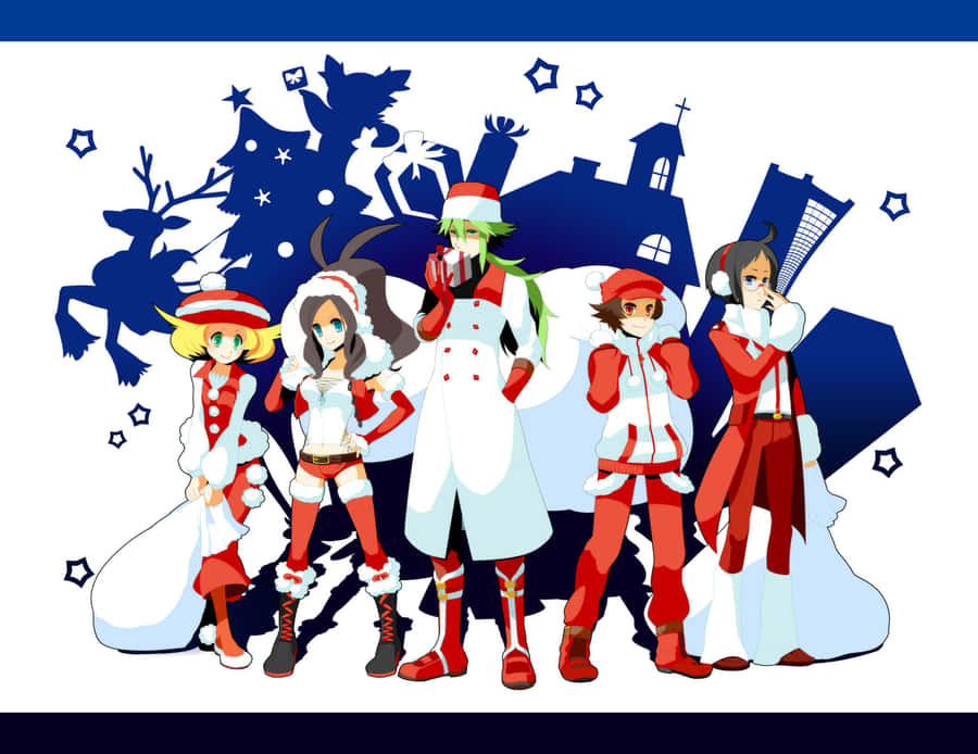 Ho-oh Bringing Cheer This Festive Holiday Season! Wallpaper