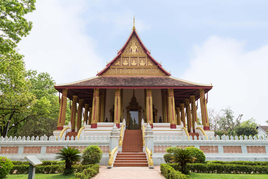 Ho Phra Keo Museum In Vientiane Wallpaper