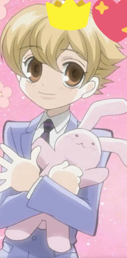 Honey Senpai Crownand Bunny Wallpaper