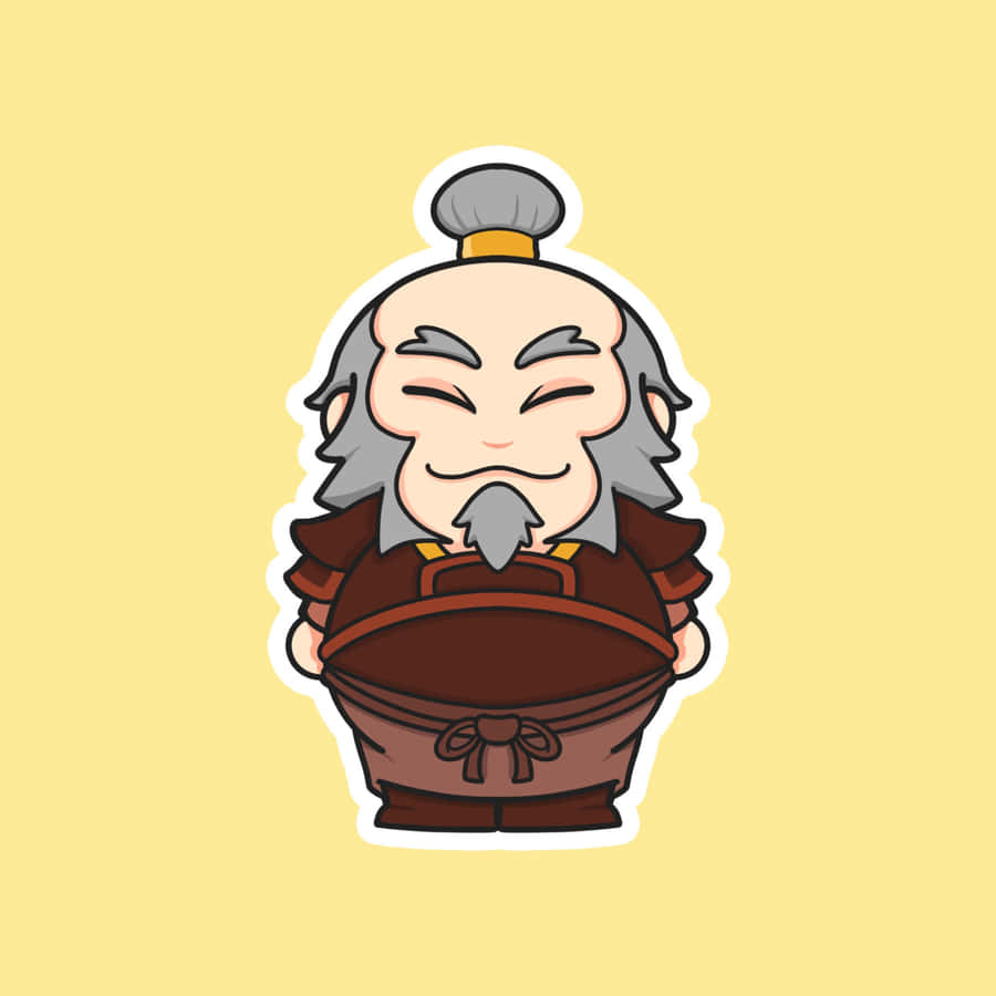 Honor, Courage And Wisdom. Uncle Iroh From Avatar: The Last Airbender Wallpaper
