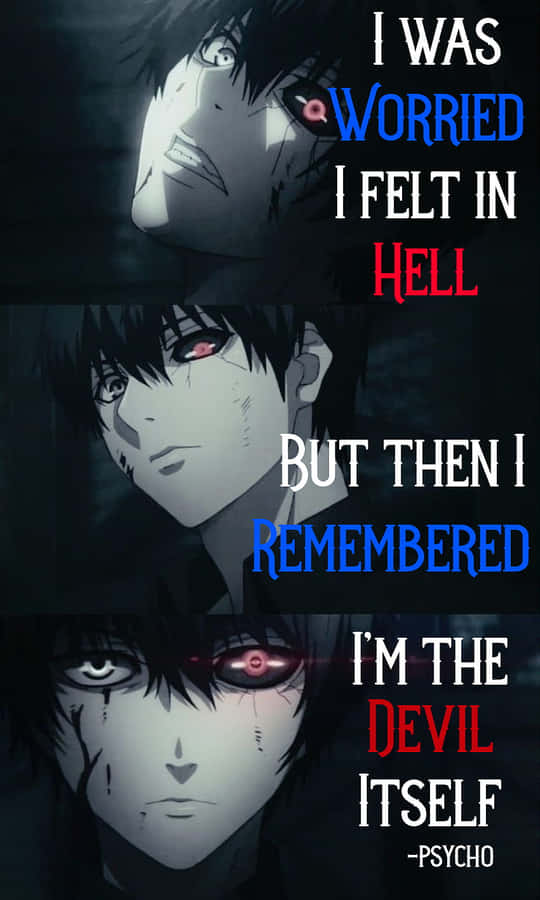 I Was Worried I Felt Hell But Then I Remembered The Devil Wallpaper