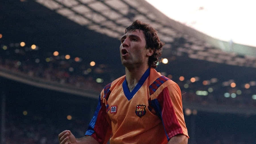 Iconic Bulgarian Champion - Hristo Stoichkov Wallpaper
