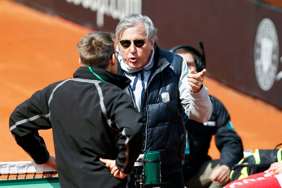 Ilie Năstase, Former World Number One Tennis Player Wallpaper