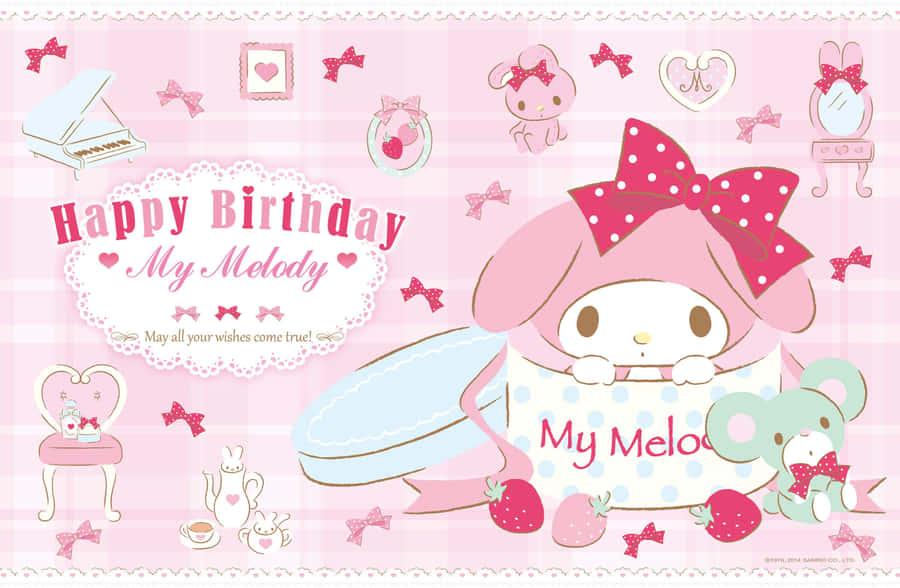 Image My Melody Laptop For Those Who Love Fun And Functionality Wallpaper