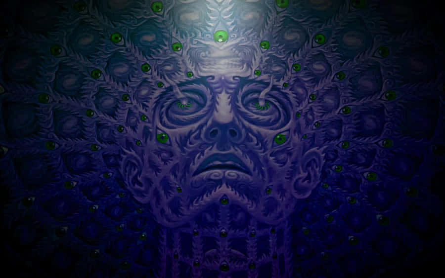 Image Spiritual Status - A Painting By Alex Grey Wallpaper