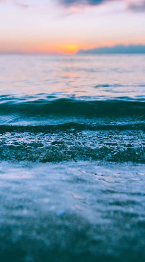 Image Unbelievable Sunset At The Beach Wallpaper