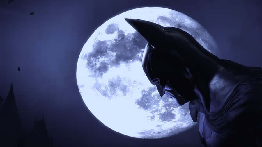 Innovative Batman Laptop In Action Wallpaper